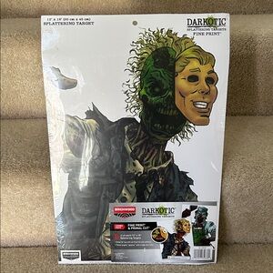 Darkotic Splattering Target - Zombie Design